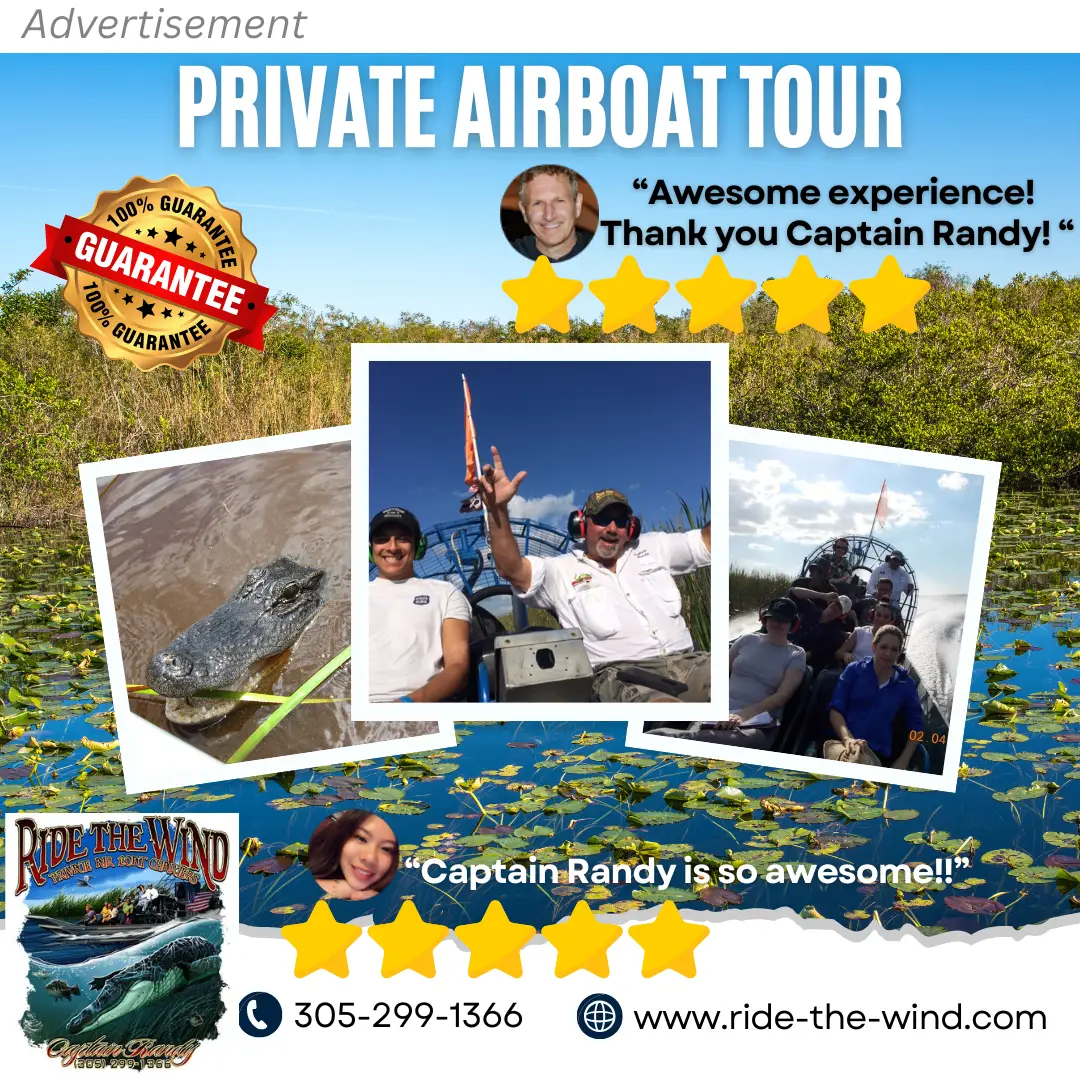 Ride The Wind Airboat Private Tours