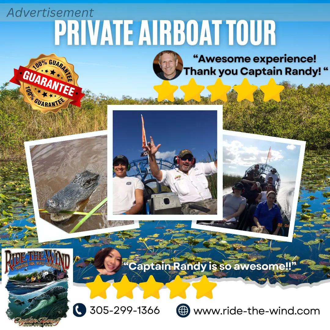 Ride The Wind Private Airboat Tours